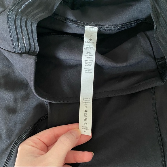 Lululemon Find Focus 7/8 Tight Pant size 6 Like New! - Picture 14 of 16